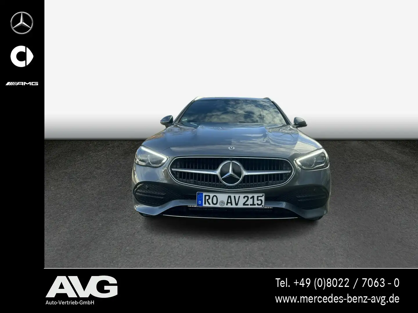 Mercedes-Benz C 200 C 200 d T Avantgarde+ LED Distr. AHK Memory 360° Grau - 2