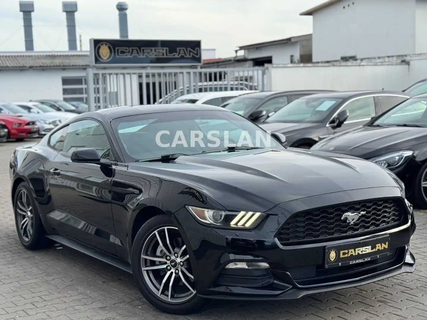Ford Mustang 3.7 V6 LED+R.KAM+Bi-XENON+SPORT+KEYLESS Zwart - 1