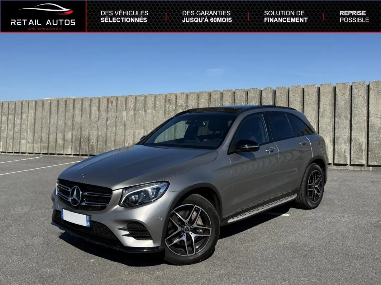 Mercedes-Benz GLC 250 CLASSE 250 211ch Fascination 4Matic 9G-Tronic Euro Grijs - 1