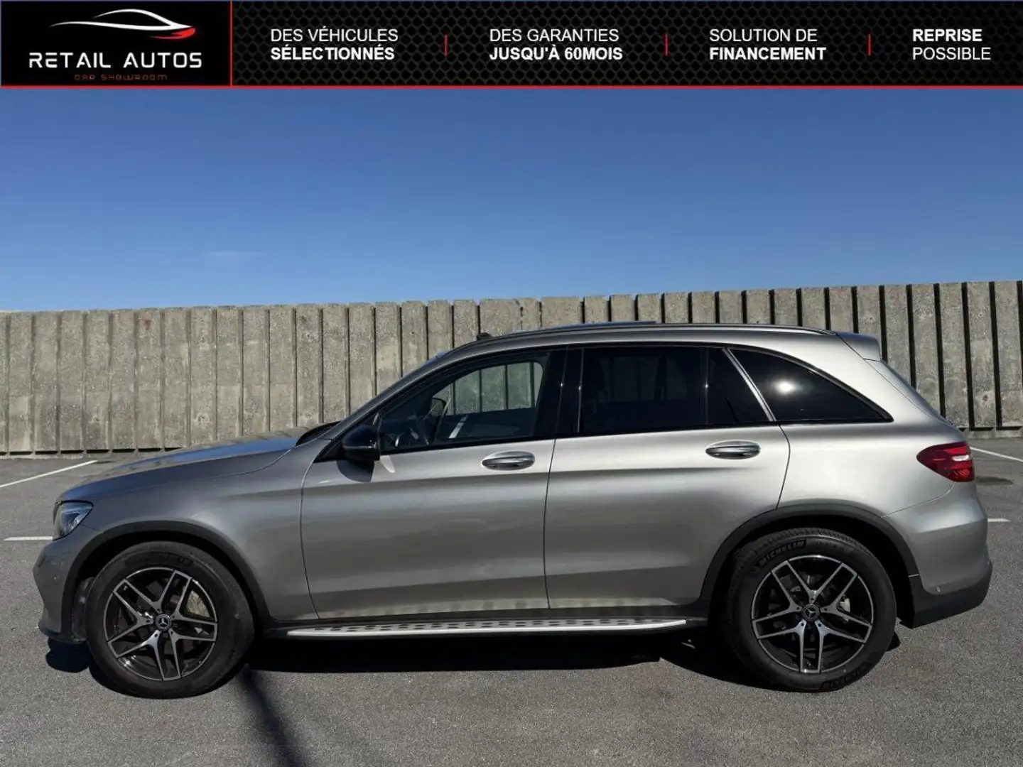 Mercedes-Benz GLC 250 CLASSE 250 211ch Fascination 4Matic 9G-Tronic Euro Grau - 2