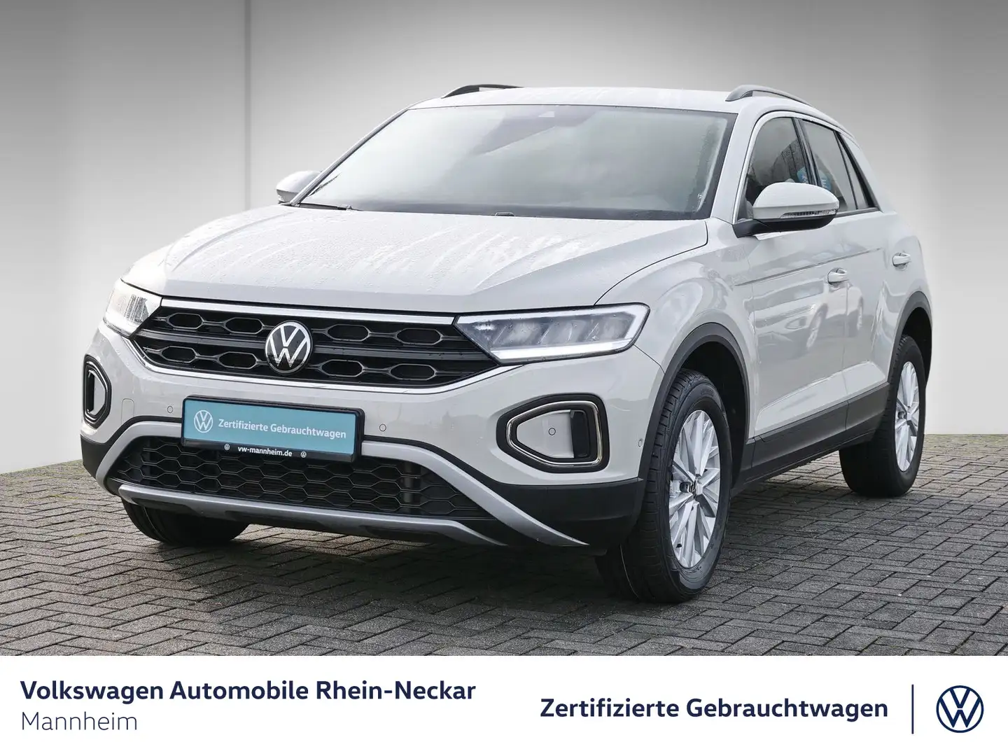Volkswagen T-Roc 1.5 TSI Life DSG Navi PDC LED uvm. Grau - 2