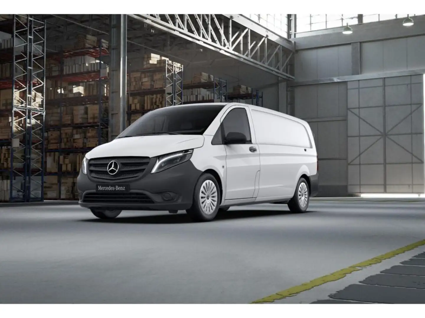 Mercedes-Benz Vito 119 KASTEN EXTRALANG+KLIMA+AUTOMATIK+AHK2,5 Weiß - 1