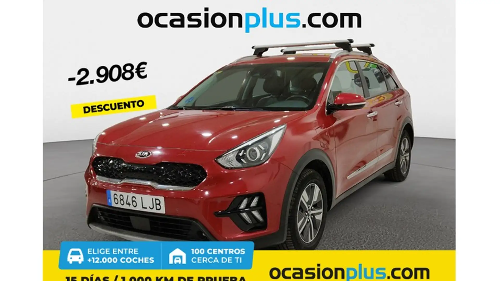 Kia Niro 1.6 PHEV Drive Rojo - 1