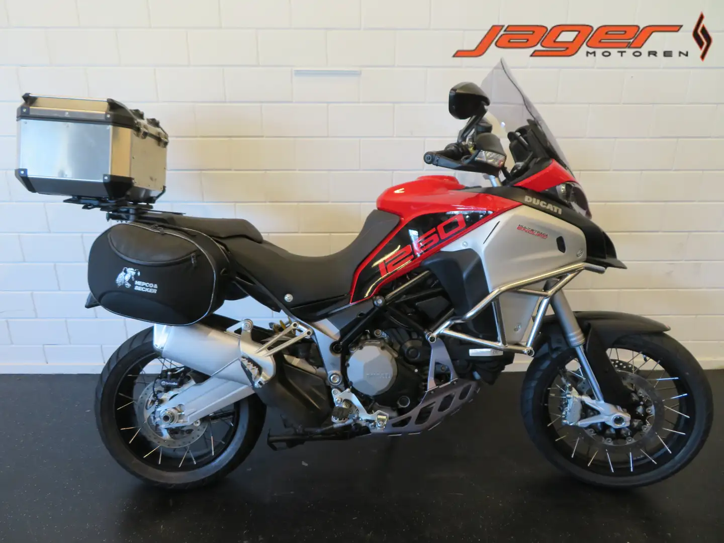 Ducati Multistrada 1260 ENDURO KOFFERS Rood - 1
