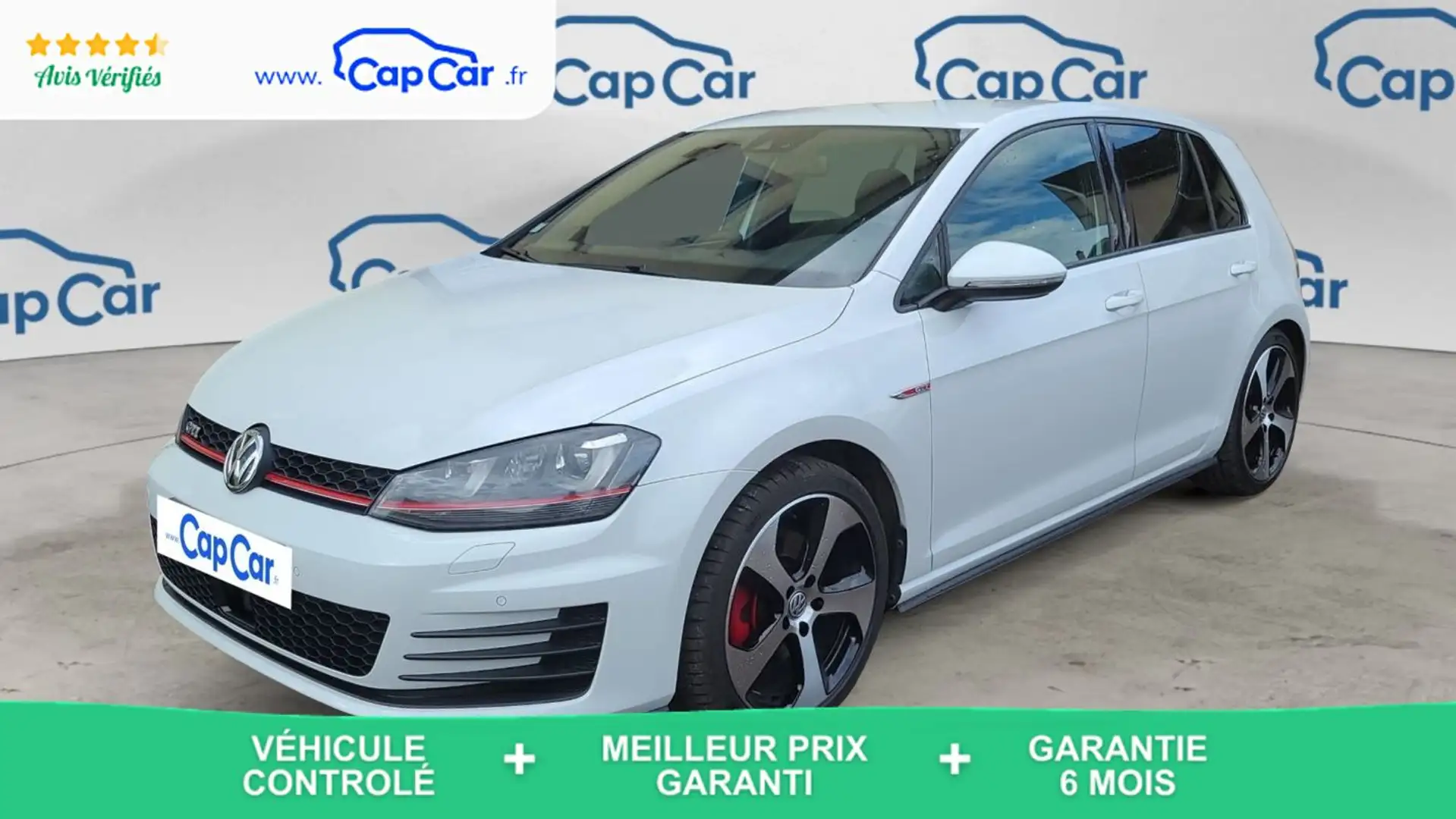 Volkswagen Golf VII 2.0 TSI 220 GTI Blanc - 1