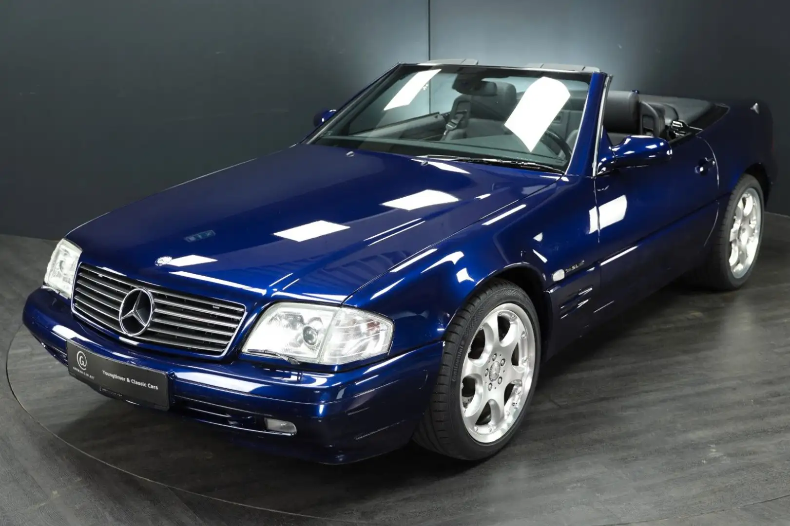 Mercedes-Benz SL 320 Edition, BRABUS, nur 18.850 km Pano-Dach! Blauw - 1