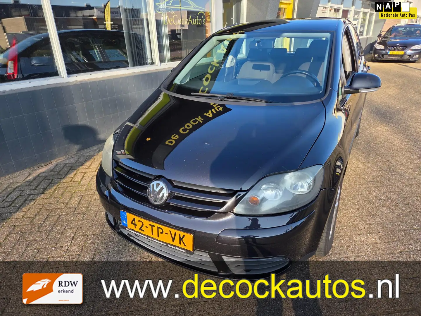Volkswagen Golf Plus 1.4 Optive Zwart - 1