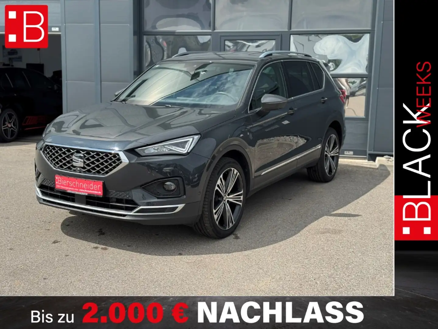 SEAT Tarraco 2.0 TDI DSG 4Drive Xcellence LED NAVI AHK AREA-VIE Grau - 1
