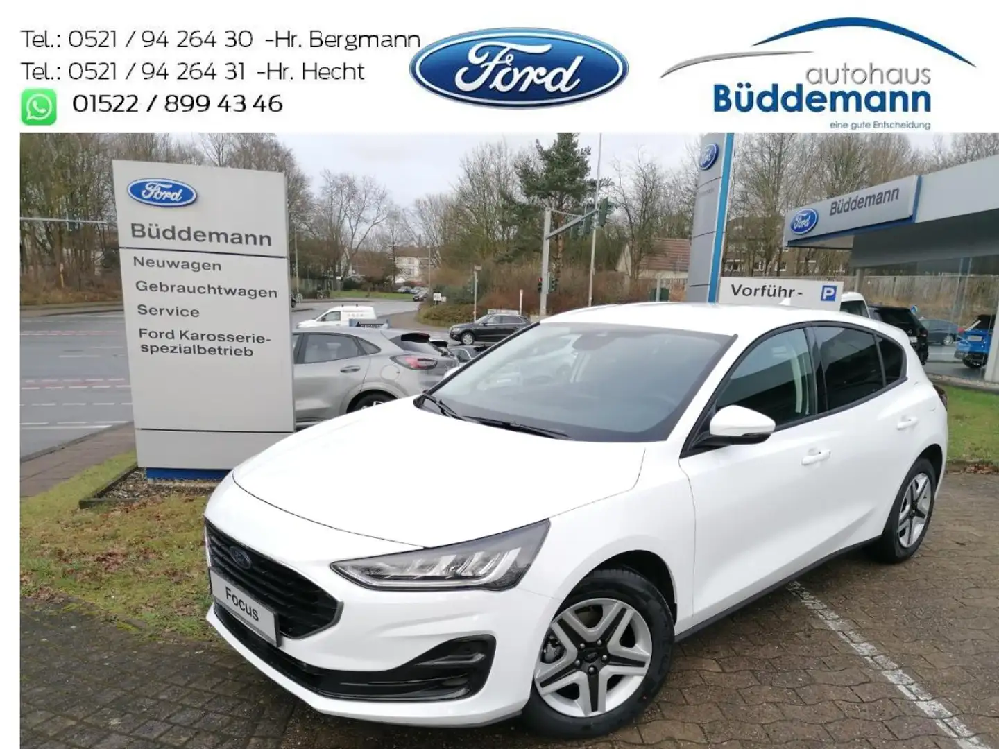 Ford Focus Cool & Connect*SHZ*LED*Neues Modell Weiß - 1