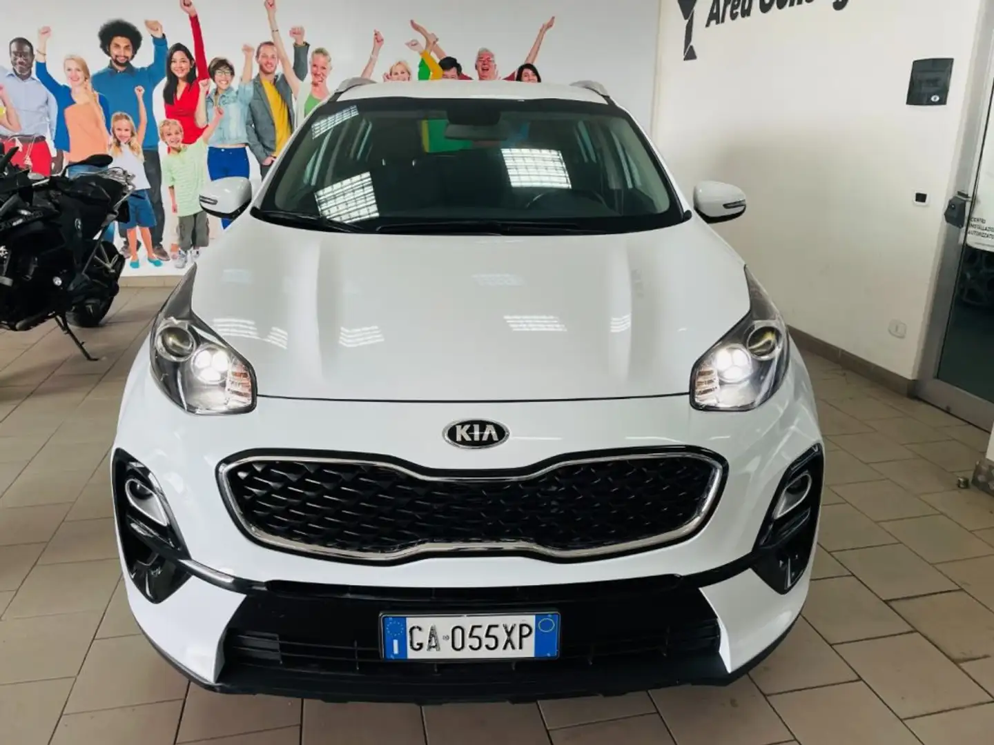 Kia Sportage 1.6 CRDI 115 CV 2WD Mild Hybrid Business Class Weiß - 2