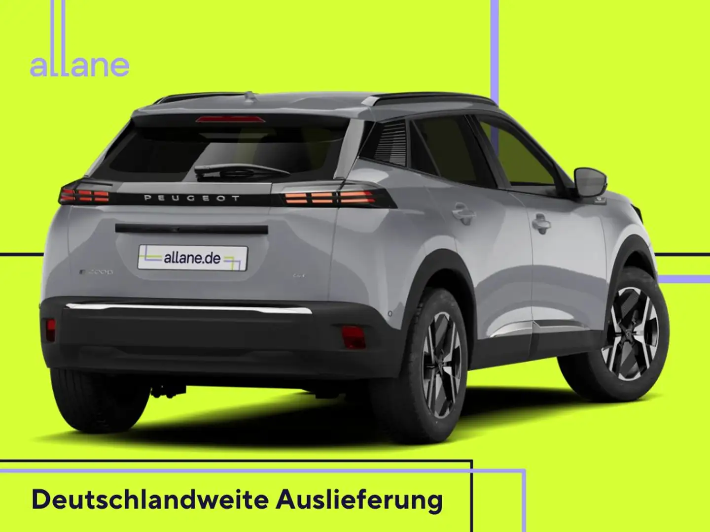 Peugeot 2008 PureTech 100 Allure - Leasing mit Kaufoption! Grau - 2