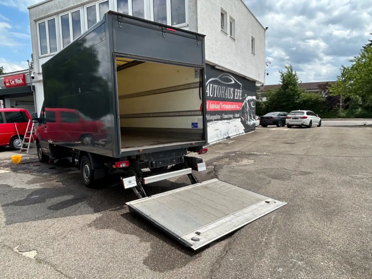 Mercedes-Benz Sprinter (Koffer+Lift) L3 316 CDI Klima MBUX RWD Schwarz - 1