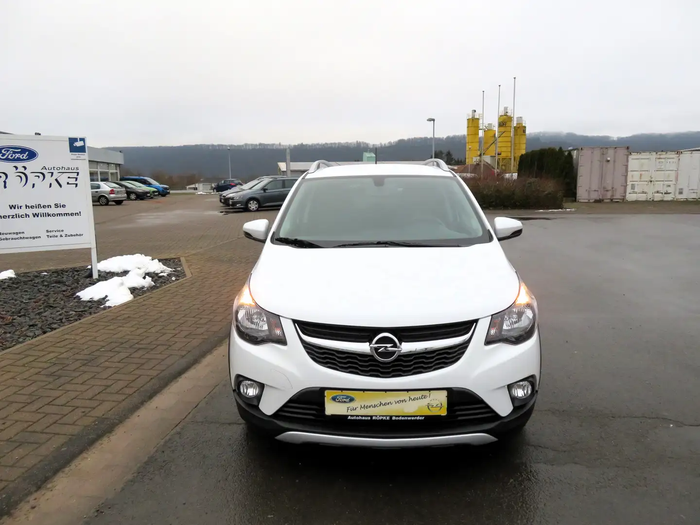Opel Karl Rocks *Allwetter*Touch+CarPlay*Klima*Winterpaket* Weiß - 2