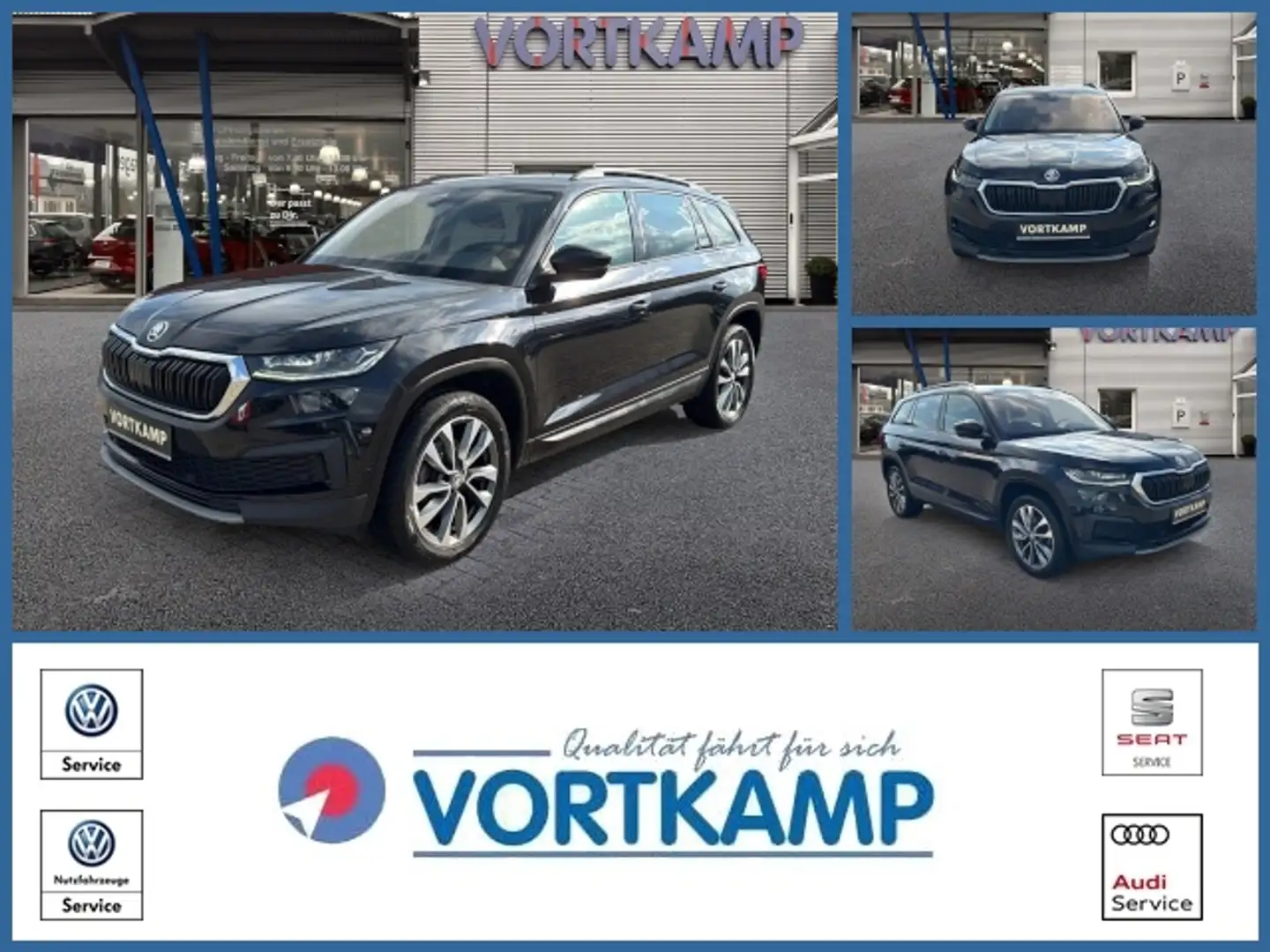 Skoda Kodiaq Ambition Kamera/Pano/SmartLink Schwarz - 1