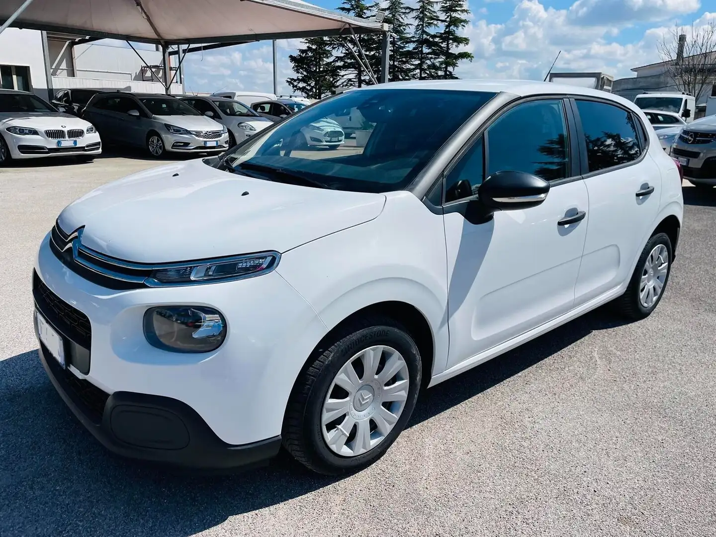 Citroen C3 C3 BlueHDi 75 S&S Van Live Blanc - 2