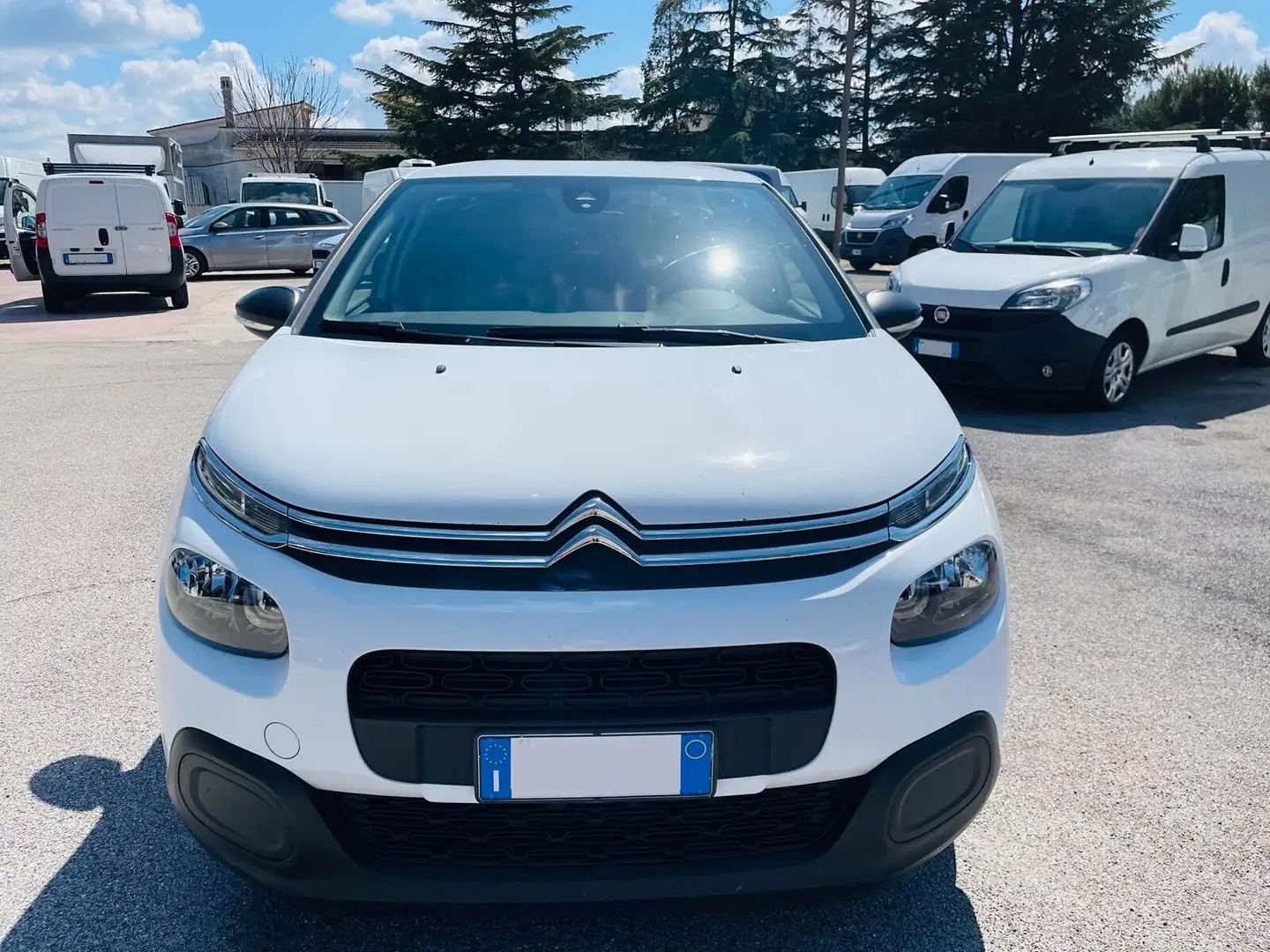 Citroen C3 C3 BlueHDi 75 S&S Van Live Blanc - 1