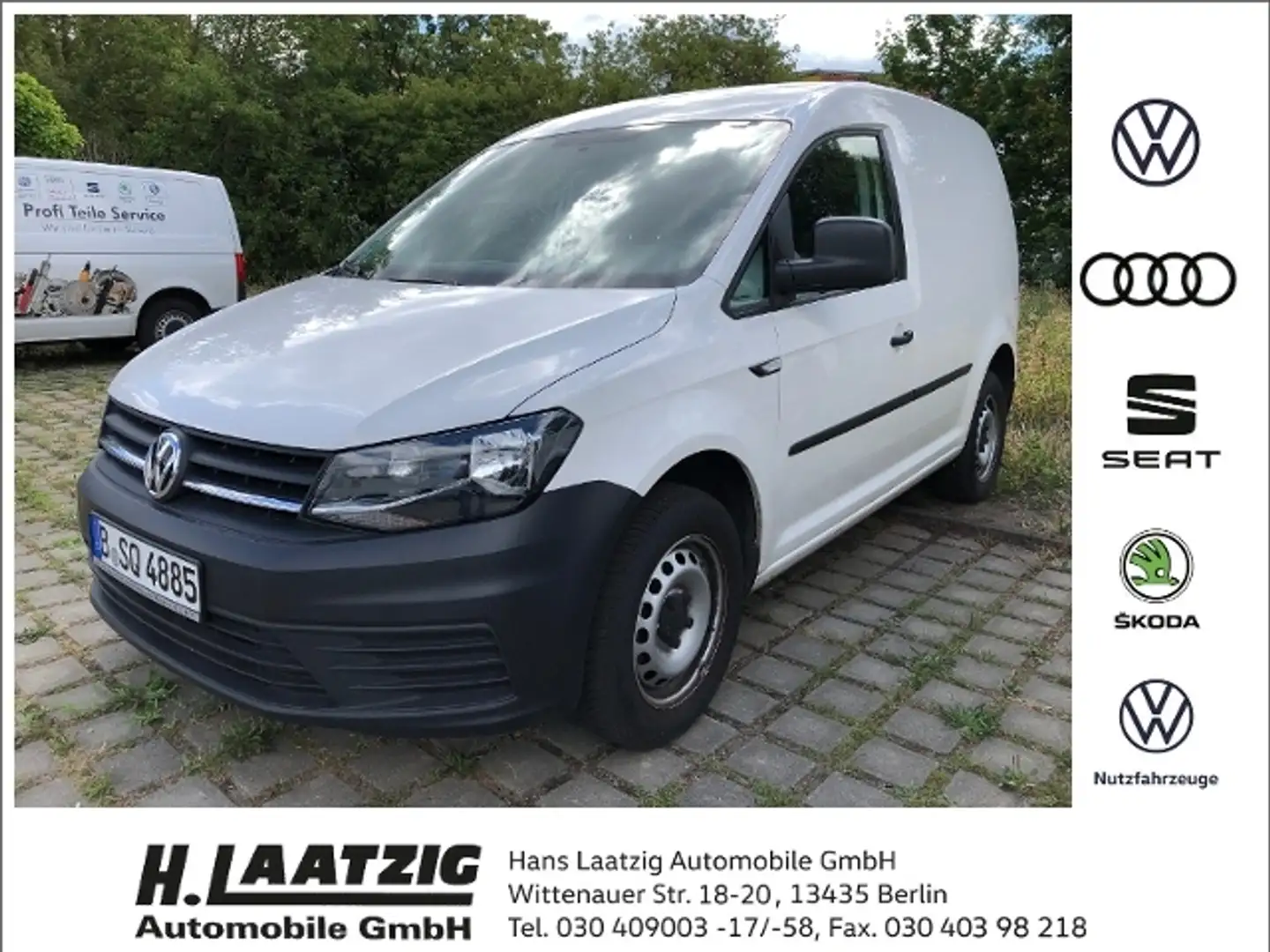 Volkswagen Caddy Kasten 1.2 TSI BMT EcoProfi Weiß - 1