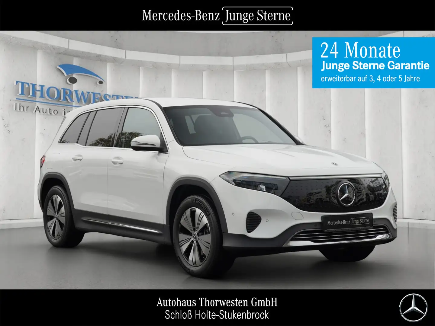 Mercedes-Benz EQB 300 EQB 300 4MATIC Progressive Blanc - 1
