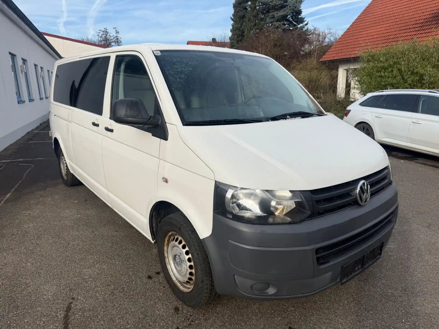 Volkswagen T5 Kombi T5 2.0 TDI Kombi Lang 4Motion Allrad 9 Sitze STH Weiß - 2