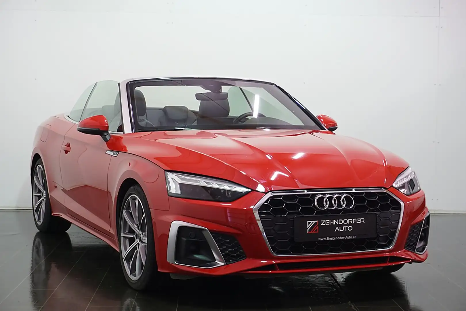 Audi A5 Cabrio 35 TDI S Line / AHK / Matrix / Assistenz... Rot - 1