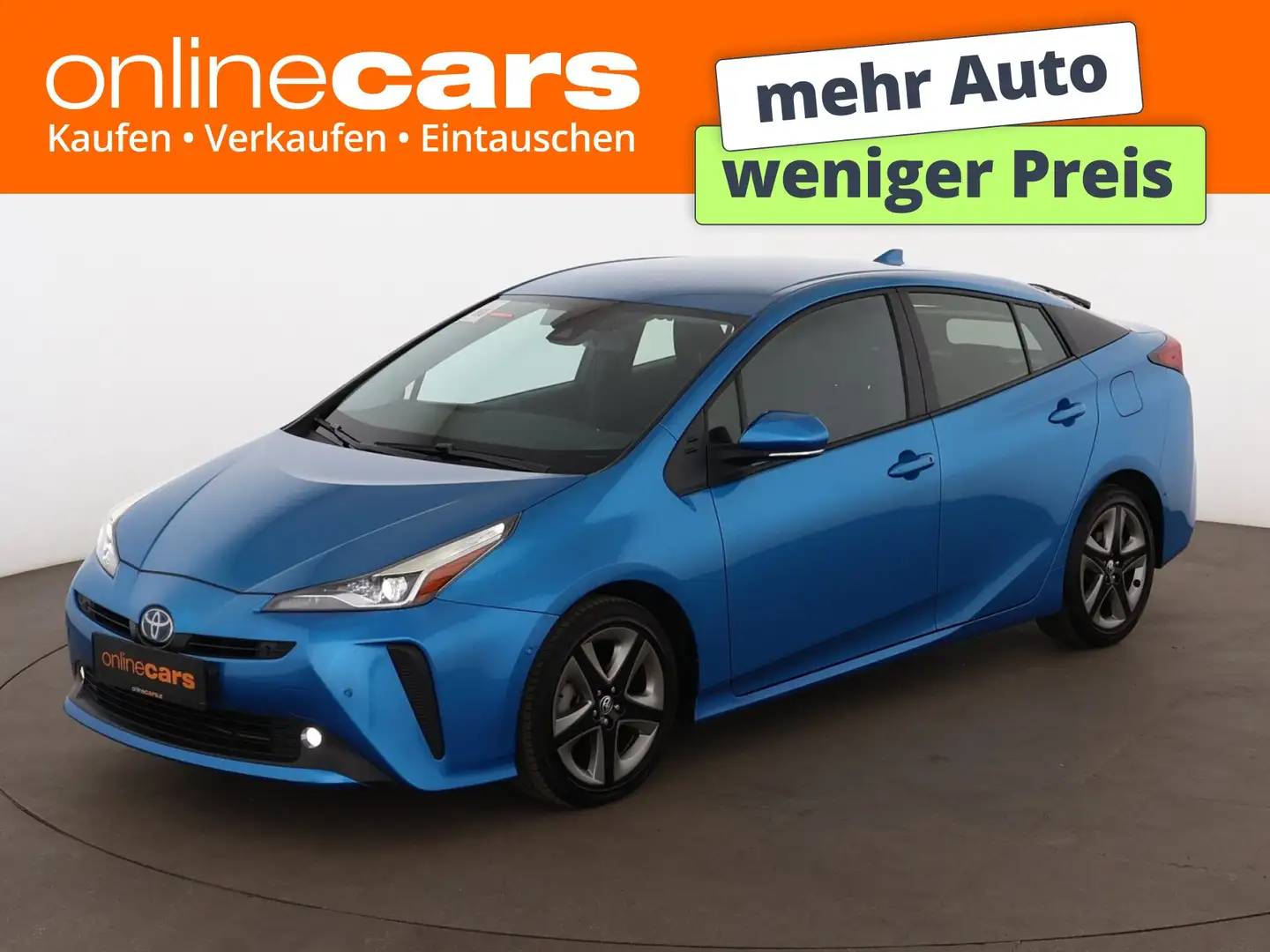 Toyota Prius 1.8 Aut LED AHK RADAR NAVI SITZHZG R-CAM Blau - 1