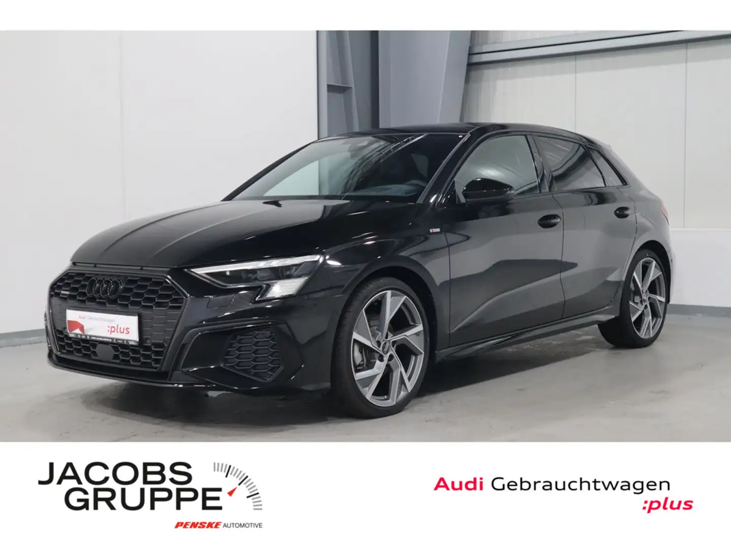 Audi A3 Sportback 40 TDI quattro S line B&O*Pano*Matrix * Noir - 1