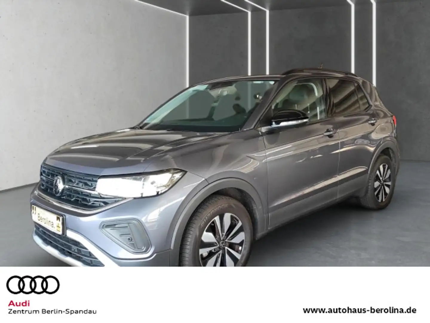 Volkswagen T-Cross 1.0 TSI Goal *ACC*NAV*LED*R-CAM*PDC*SHZ* Grau - 1