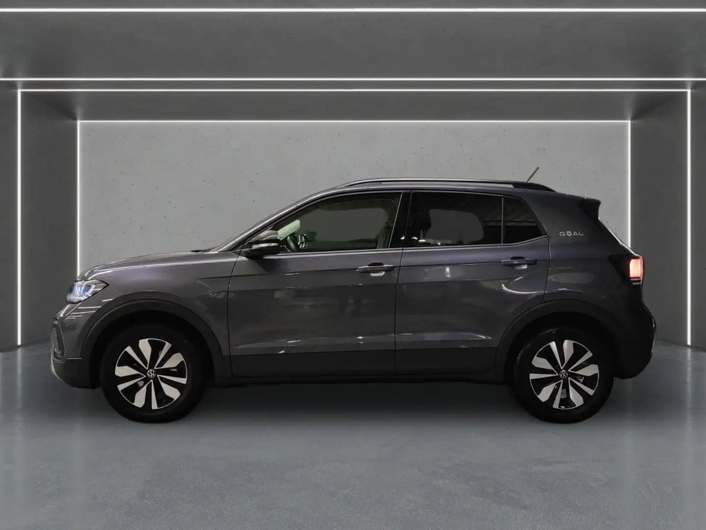 Volkswagen T-Cross 1.0 TSI Goal *ACC*NAV*LED*R-CAM*PDC*SHZ* Gris - 2