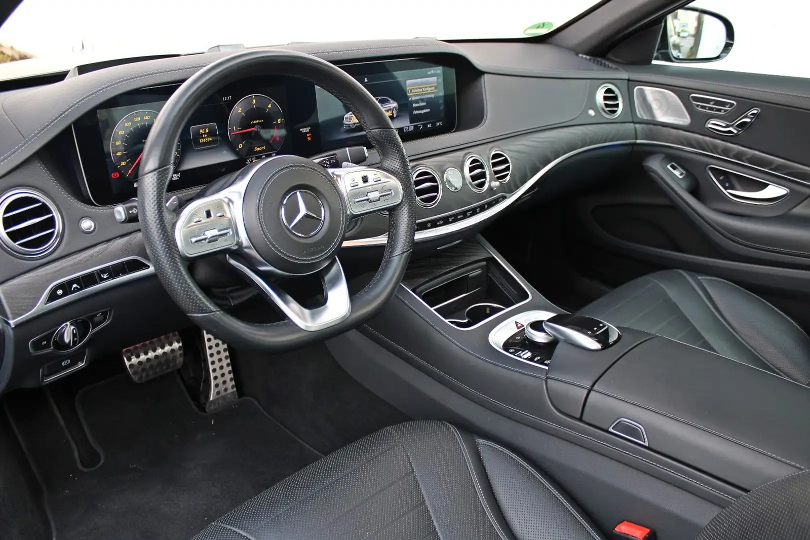 Mercedes-Benz S 350 S350d 4Matic AMG Line Pano Head Up 360* Kamera Schwarz - 2