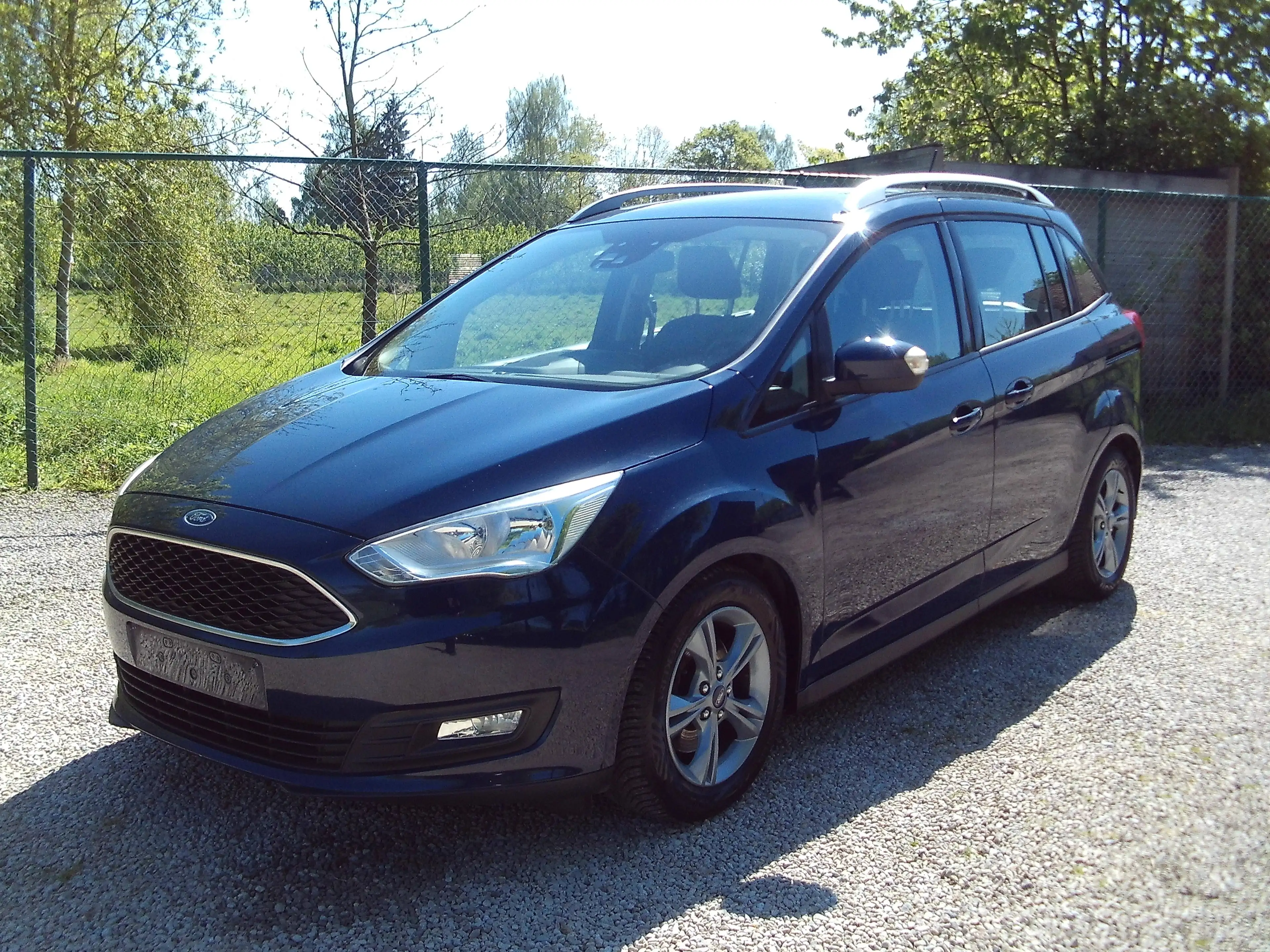 Ford Grand C-Max Benzine 125PK Turbo ALU GPS Edition EU6 1ste Hand Mooie st 018 — photo 2