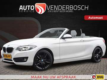 2-serie Cabrio 218i Executive 136pk | Leder | H&K