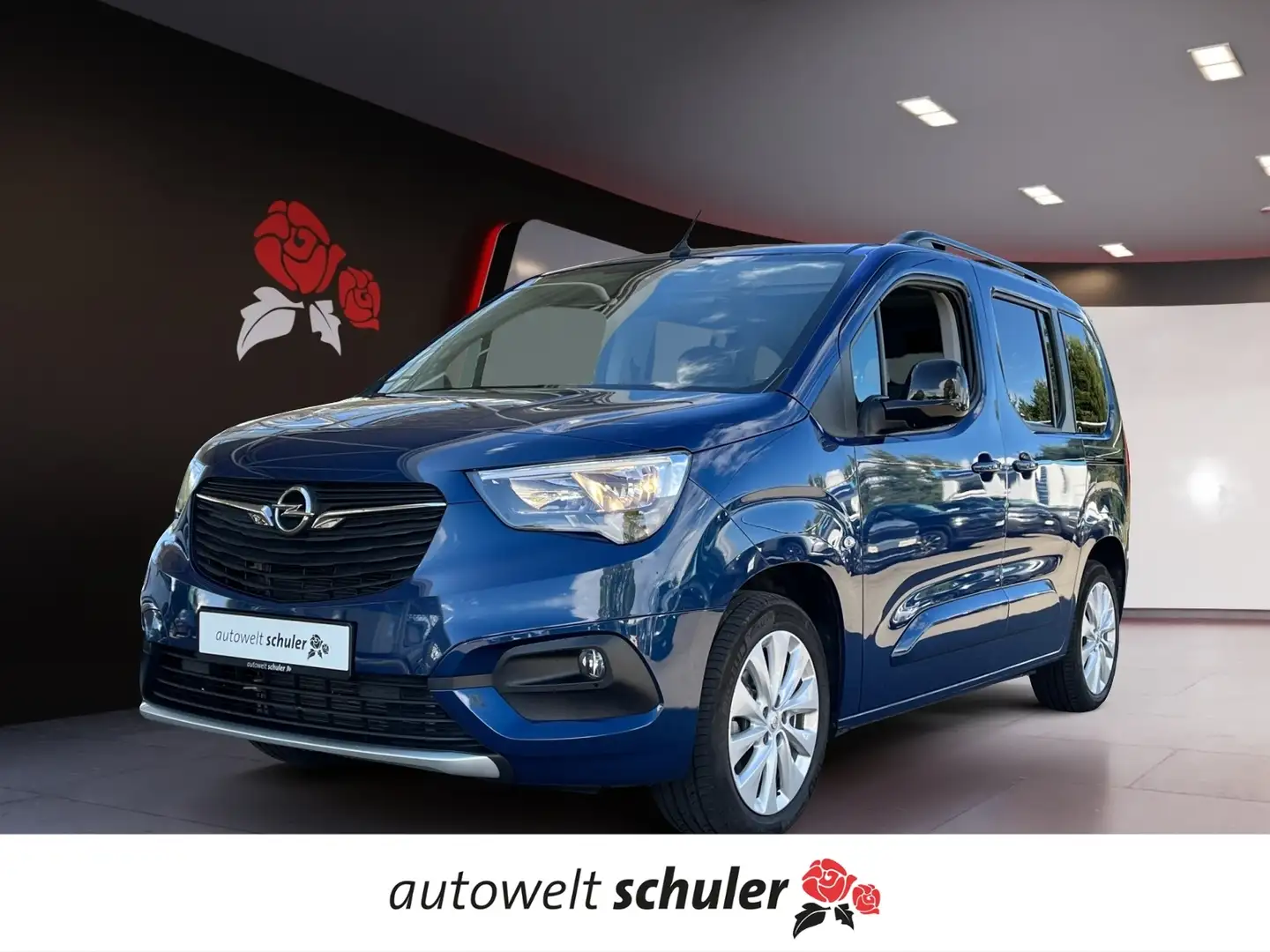 Opel Combo e-Combo Life E - Ultimate Navi AHK Blauw - 1