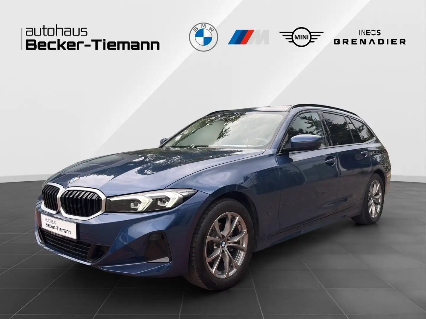 BMW 318 i Touring Leas. 299,-o.LSZ| Navi | LED | PDC | Sit Blau - 1