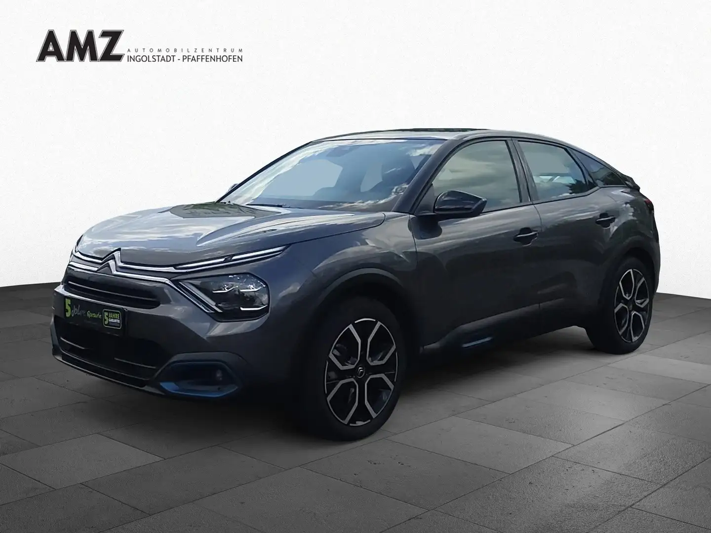 Citroen C4 ë Feel 136PS Klimaauto Winter-P. PDC LED LM Gris - 2