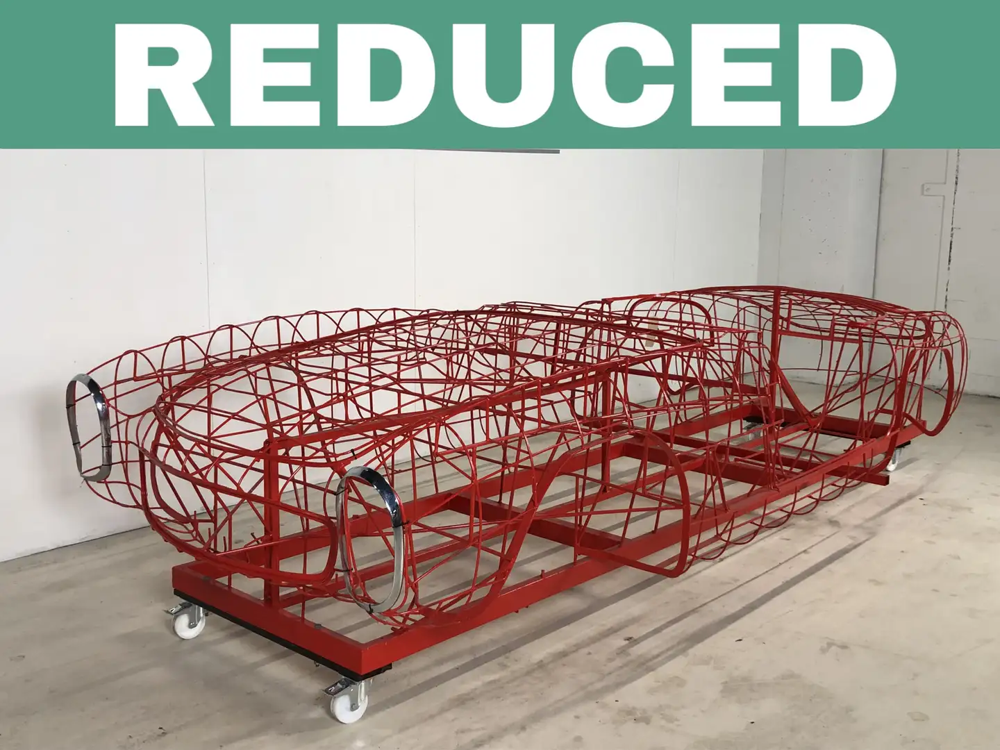 Mercedes-Benz SL 300 Roadster Metalen Space Frame 1/1 OLD PRICE: € 14.9 Roşu - 1