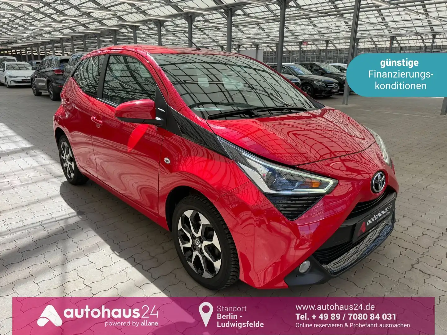 Toyota Aygo 1.0 x-play  club|CarPlay|Rückfahrkamera Rouge - 1