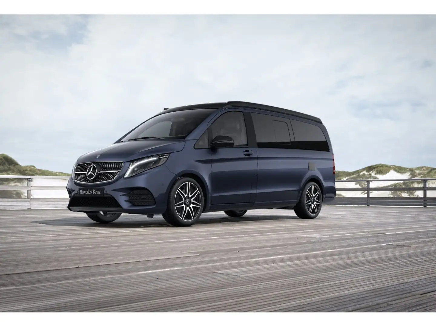 Mercedes-Benz Marco Polo 300 d 4MATIC AMG Line 4 Sitze SHD LED Blau - 1