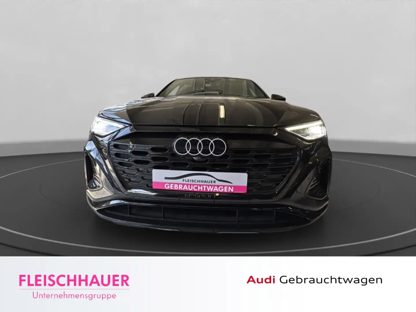 Audi Q8 e-tron Sportback 55 S line qu. Matrix+AHK+Kamera+ACC Schwarz - 2