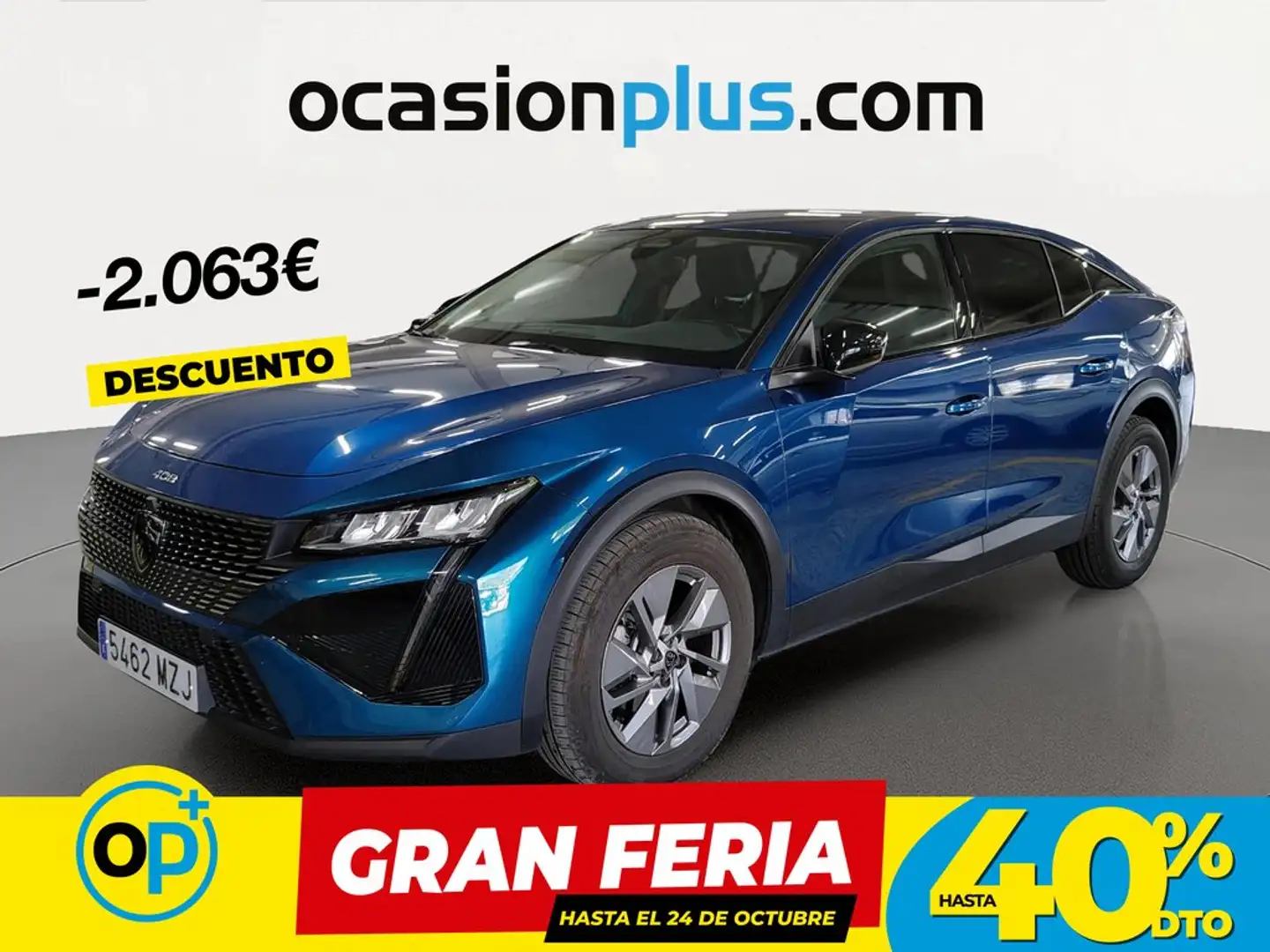 Peugeot 408 Hybrid Allure e-DCS6 145 Azul - 1