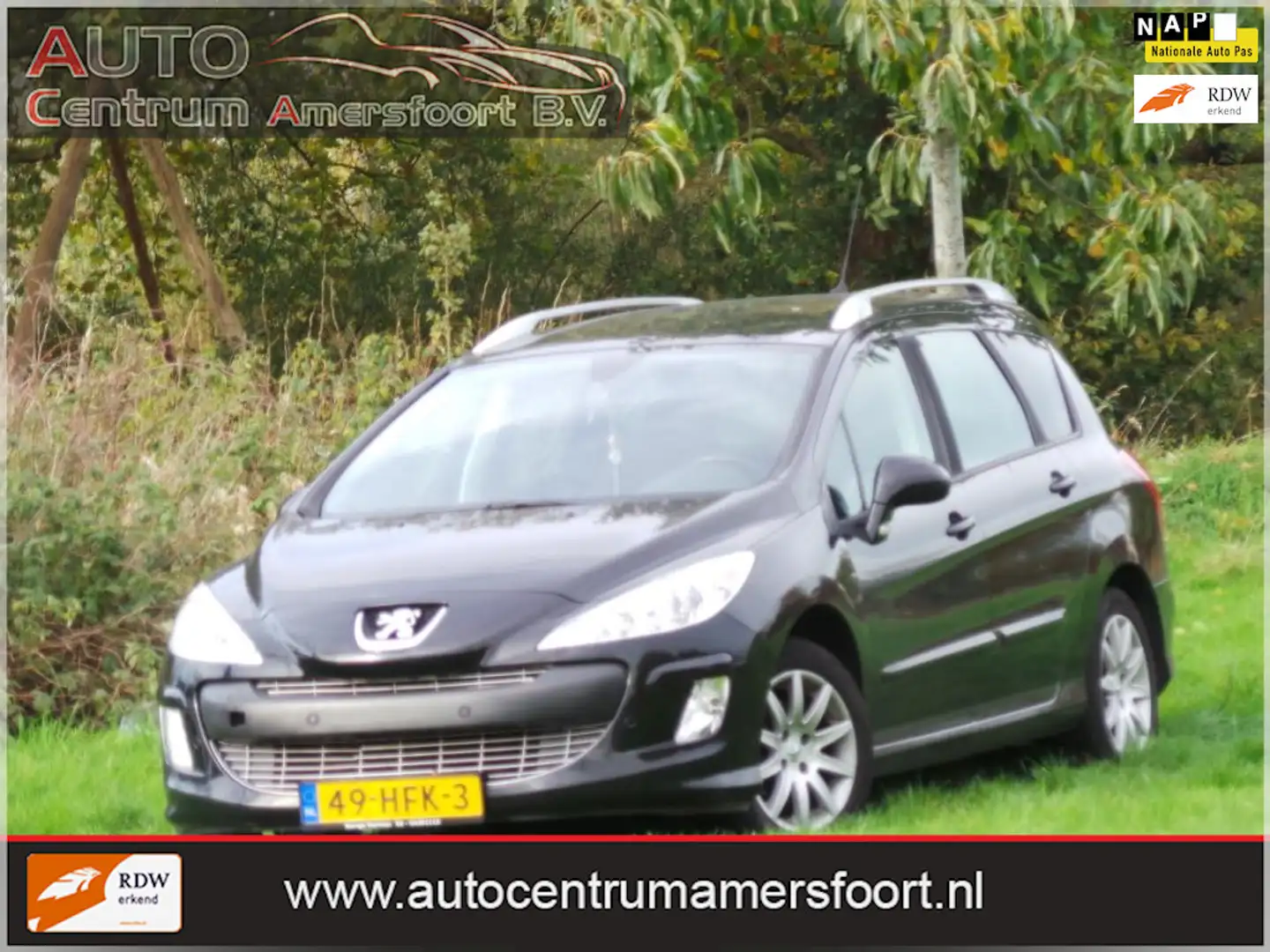 Peugeot 308 SW 1.6 VTi XS Première ( 7-PERSOONS + INRUIL MOGEL Schwarz - 1