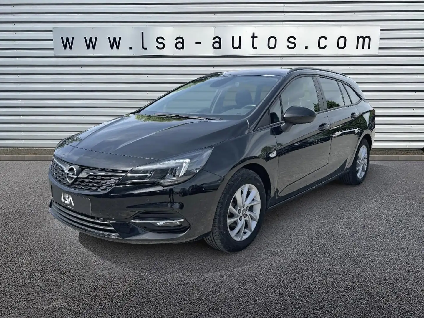 Opel Astra 1.2i Turbo 130 Elégance Business Noir - 1
