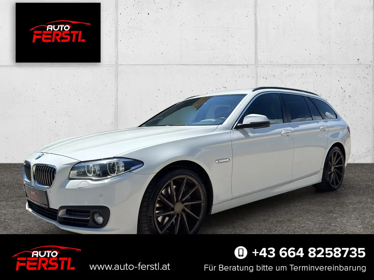BMW 530 Touring d xDrive 5er - 530d Allrad Ö-Paket 190 ... Weiß - 1