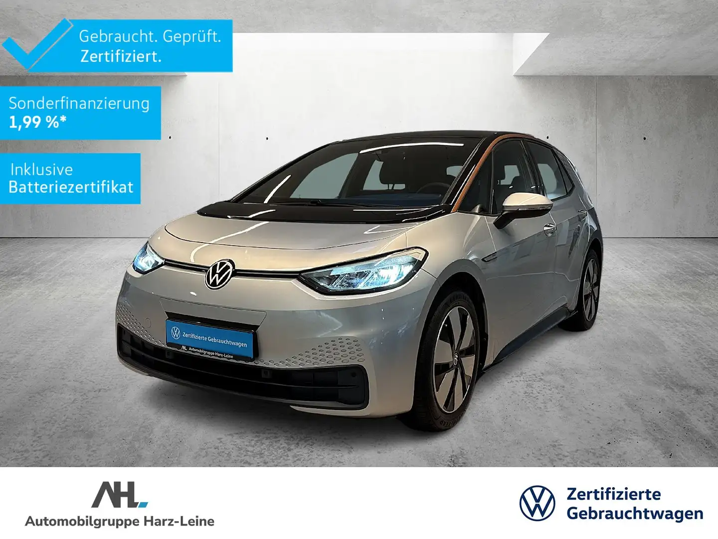 Volkswagen ID.3 Pro Performance DSG PDC LED Navi Argent - 1