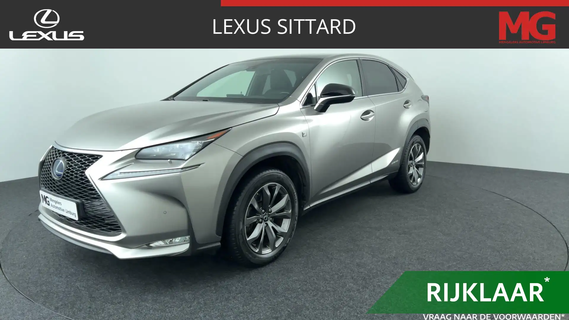 Lexus NX 300h AWD F Sport Line, Panodak! Grau - 1