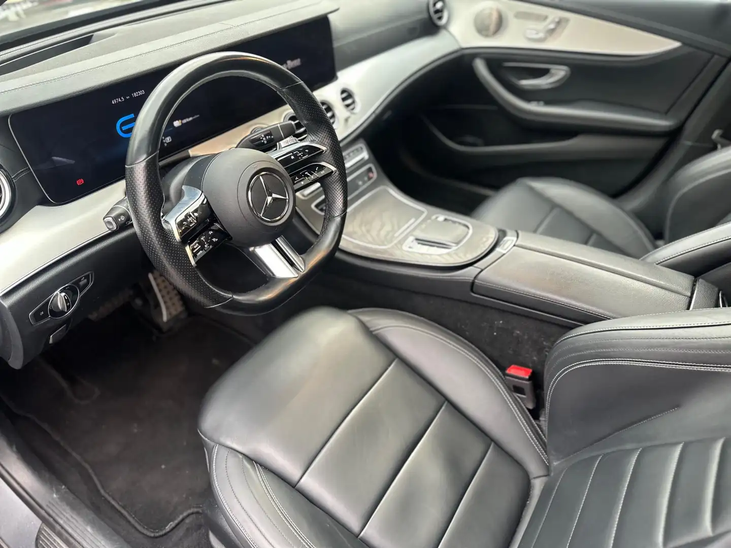 Mercedes-Benz E 300 Estate de | AMG | PANO | HEAD UP | ELEK. TREKHAAK Grigio - 2