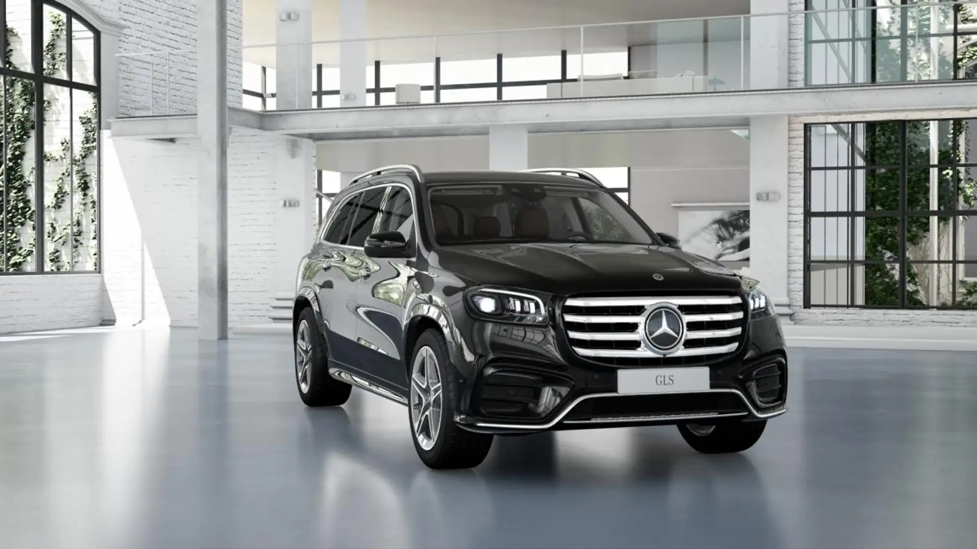 Mercedes-Benz GLS 450 **SOFORT**AMG+HUD+Pano.-Dach+Sitzklima+Burmester+3 Schwarz - 1