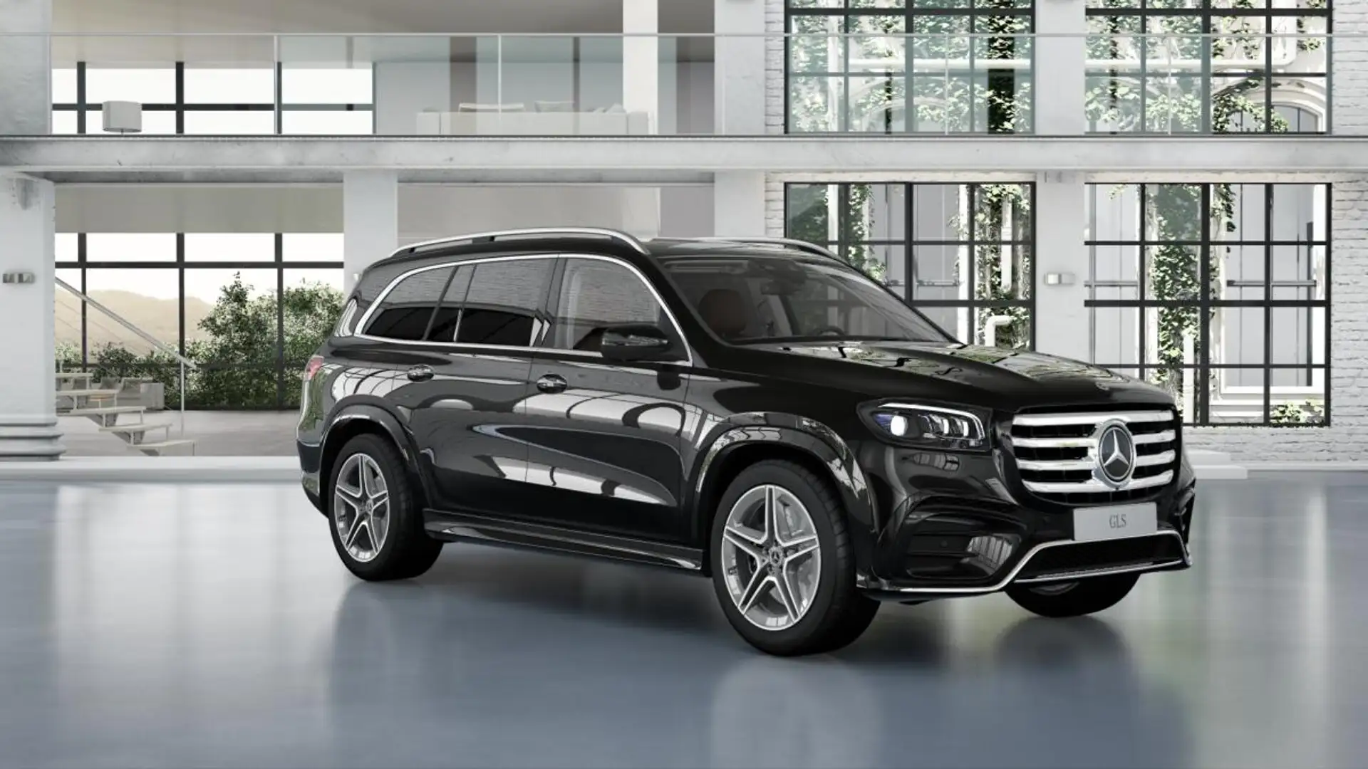 Mercedes-Benz GLS 450 **SOFORT**AMG+HUD+Pano.-Dach+Sitzklima+Burmester+3 Schwarz - 2