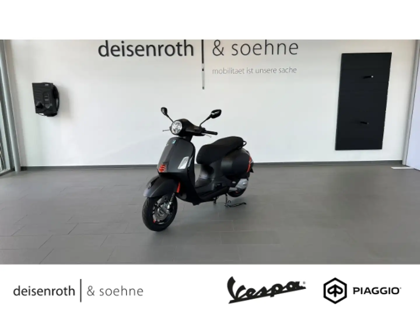 Vespa GTS 125 Super Sport Schwarz Convinto Matt Schwarz - 1