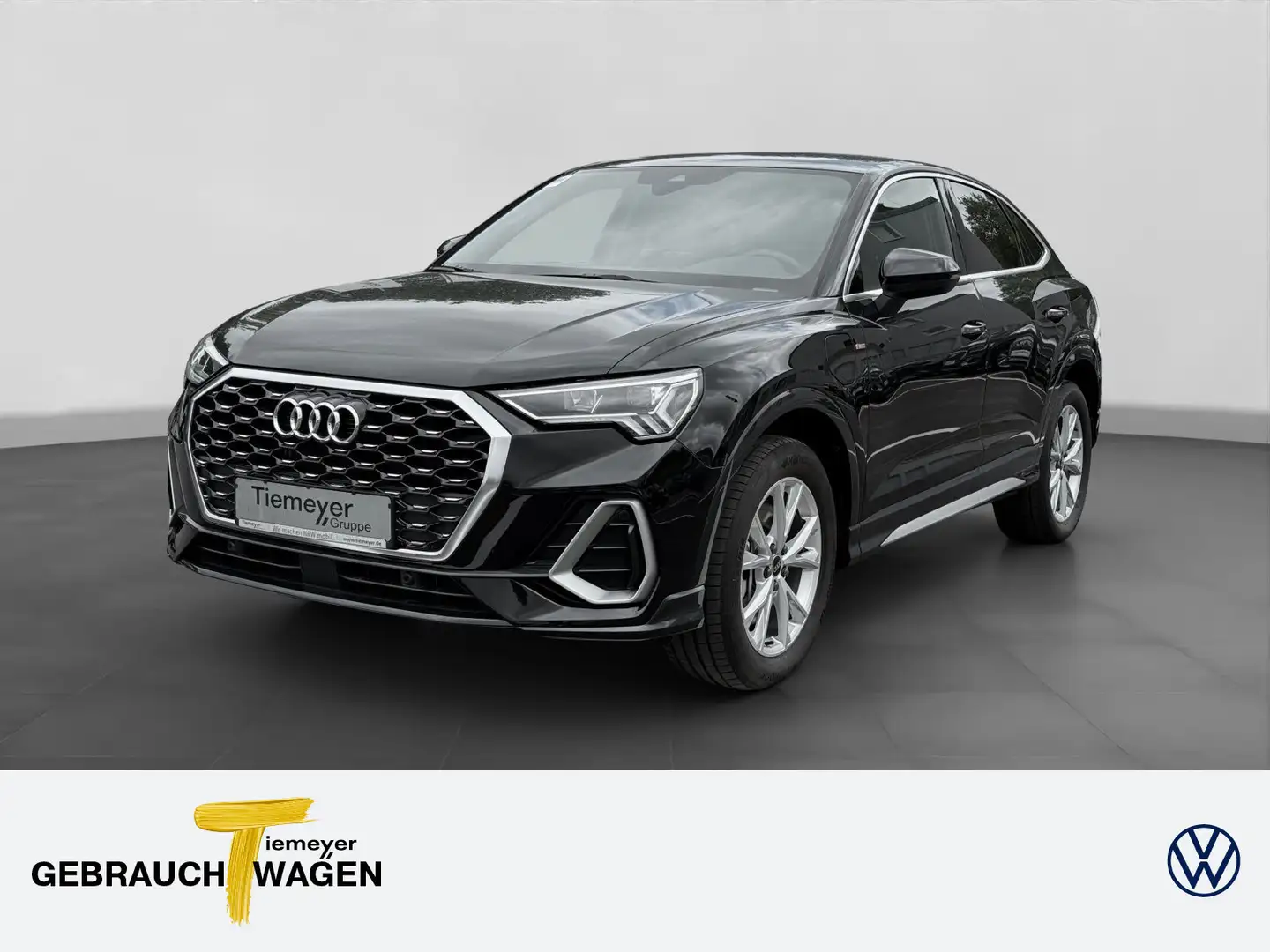 Audi Q3 45 TFSI e S LINE NAVI+ LED KAMERA G Negro - 1