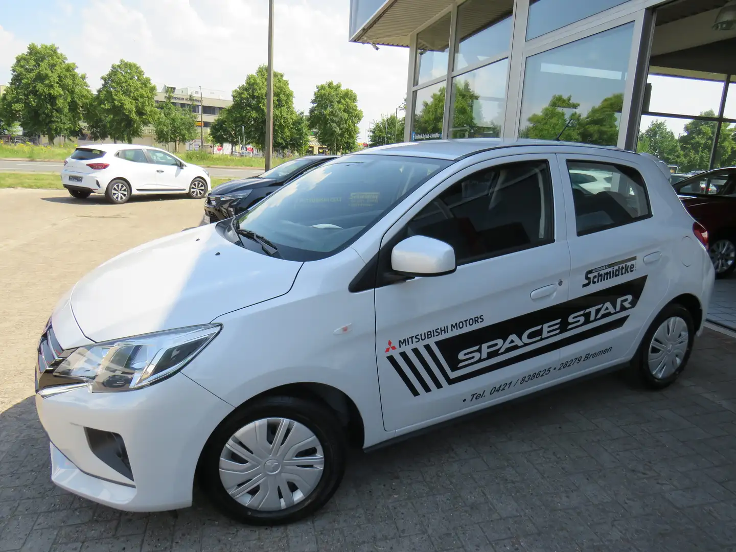 Mitsubishi Space Star Select 1.2*Klima*ZV*DAB+ Weiß - 2